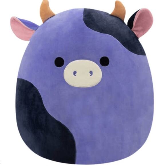 NEW 8" Ingred the Purple Cow Squishmallow - Picture 1 of 3